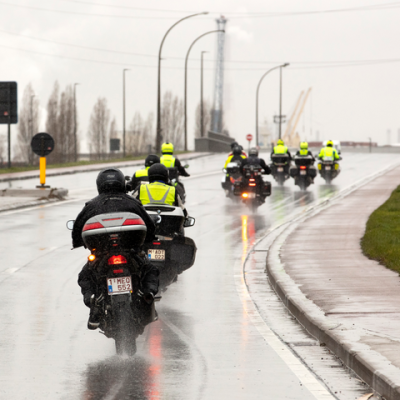 snelheid motorrijder