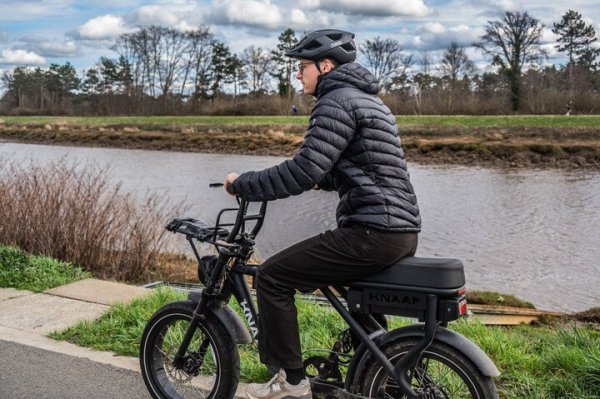 man op fatbike