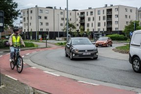 Rotondes: voorrang en veilig fietsen