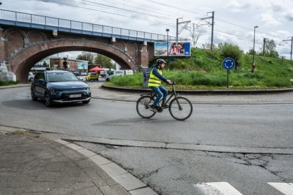 Rotondes: voorrang en veilig fietsen